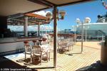 ID 3164 DIAMOND PRINCESS (2004/115875grt/IMO 9228198) - The Tradewinds Bar on Sun Deck, a perfect spot to enjoy a cocktail and watch the sun go down.